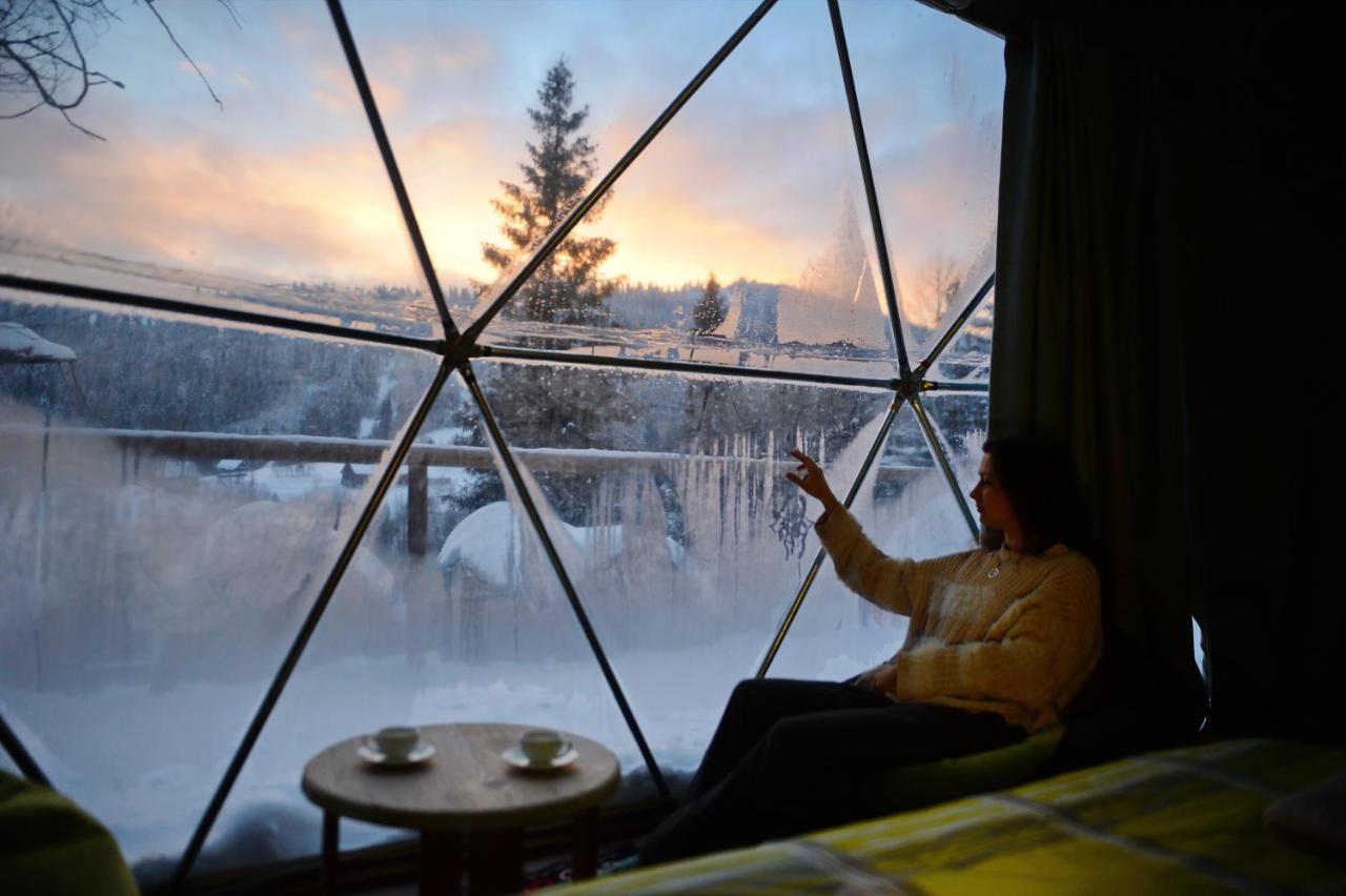 Глемпінг Едельвейс Hotel Orjavcsik Kültér fotó