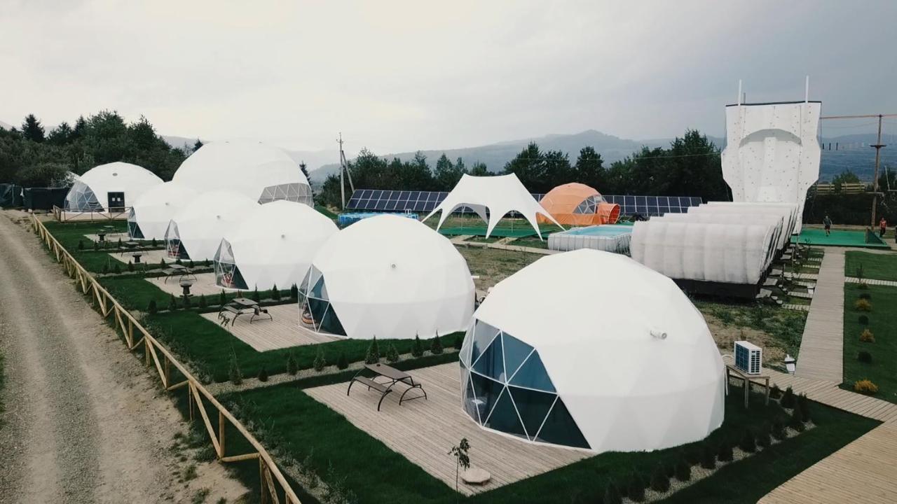 Глемпінг Едельвейс Hotel Orjavcsik Kültér fotó